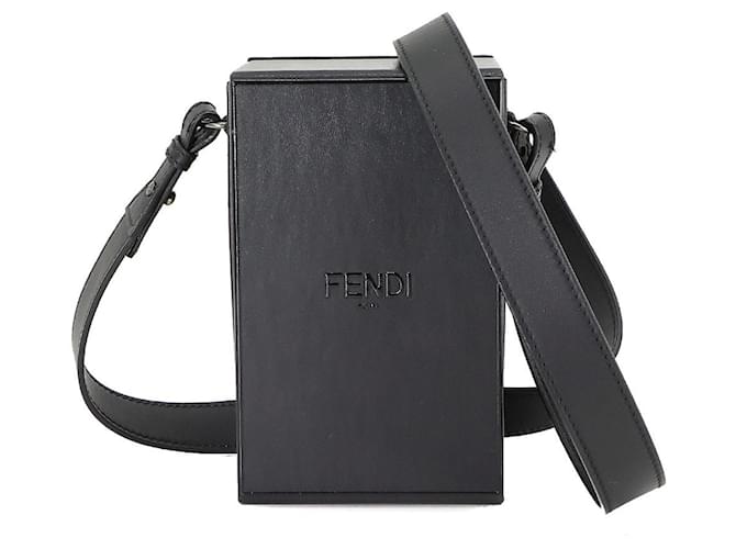 Fendi Black Leather  ref.1272157