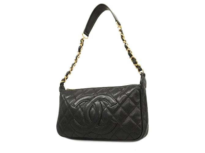 Chanel Cambon Black Leather  ref.1272265