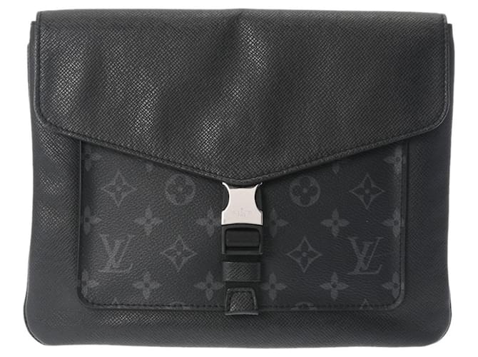 Louis Vuitton Outdoor Black Leather  ref.1272337