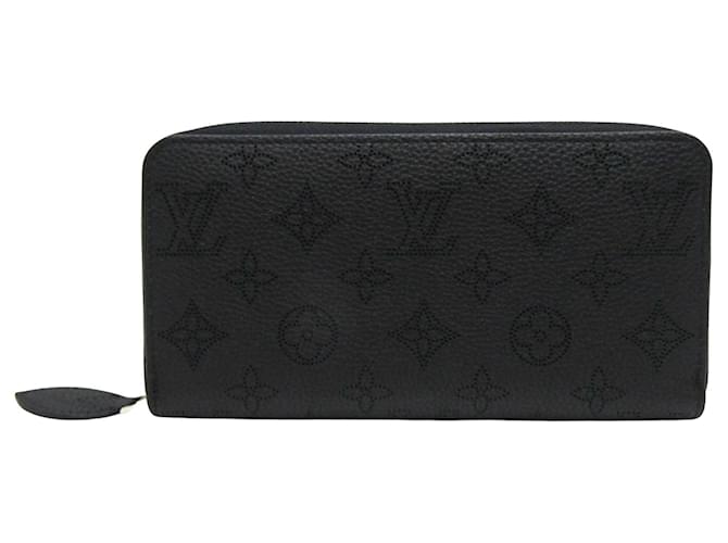 Louis Vuitton Zippy Wallet Cuir Noir  ref.1272390