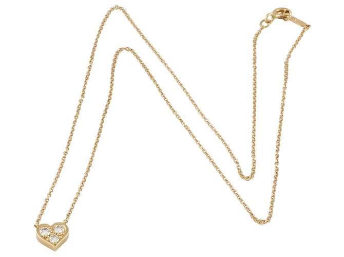 Tiffany & Co Coração sentimental Dourado  ref.1272406
