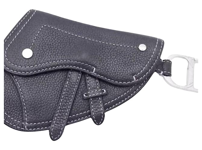 Dior Saddle Black Leather  ref.1272562