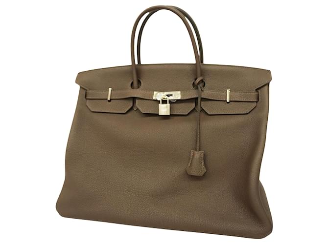 Hermès Birkin 40 Brown Leather  ref.1272656