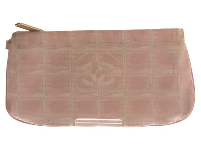 Chanel Travel line Pink Synthetic  ref.1272662
