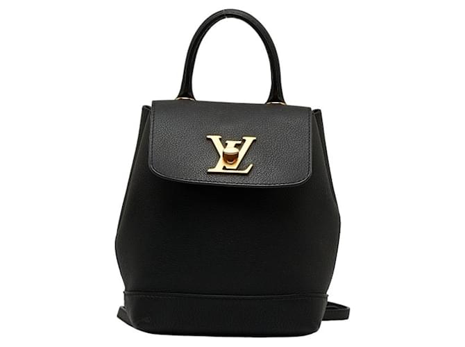 Louis Vuitton Lockme Black Leather  ref.1272684