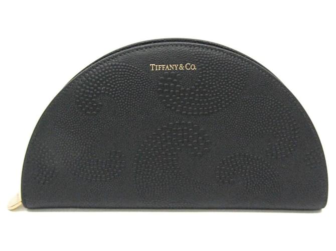 Tiffany & Co - Black Leather  ref.1272687