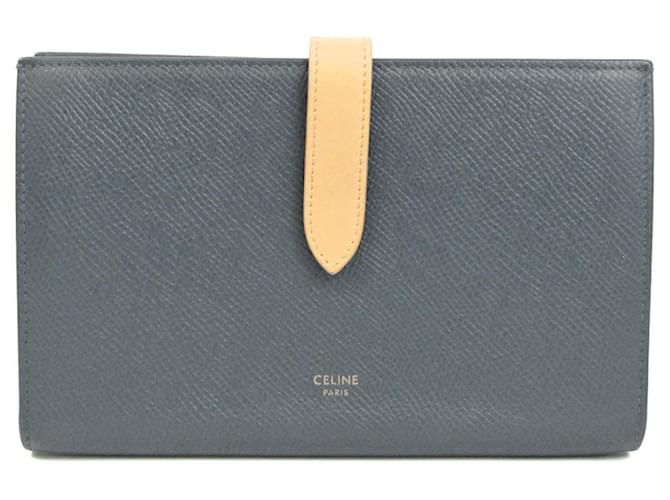 Céline Navy blue Leather  ref.1272775