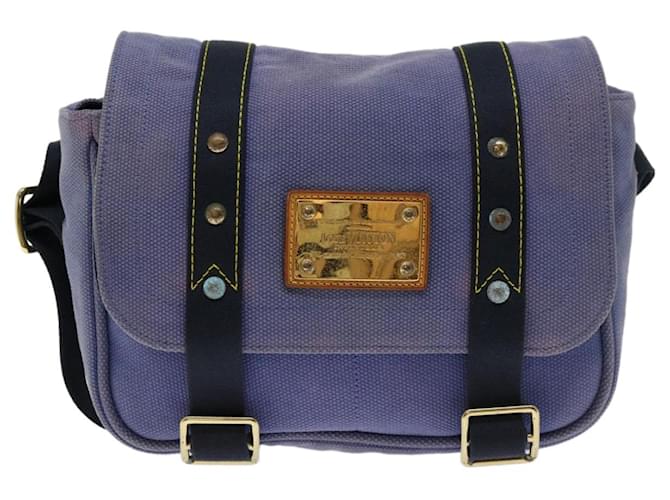 Louis Vuitton Besace Purple Cloth  ref.1272883
