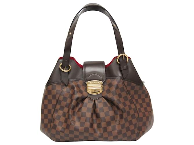 Louis Vuitton Sistina Brown Cloth  ref.1272956