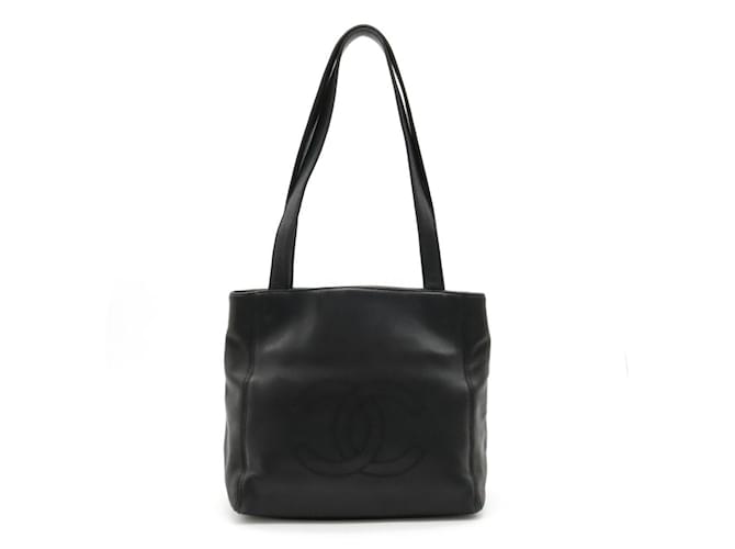 Chanel Black Leather  ref.1272998