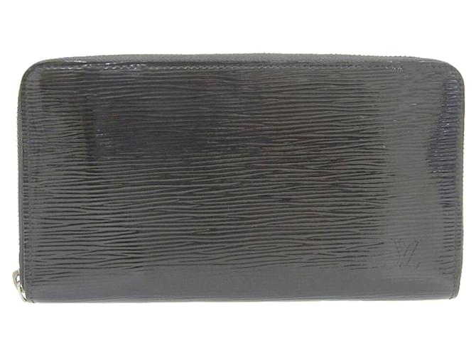 Louis Vuitton Zippy Wallet Black Leather  ref.1273019