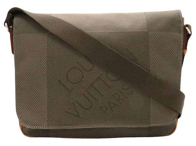 Louis Vuitton Messenger Khaki Leinwand  ref.1273022