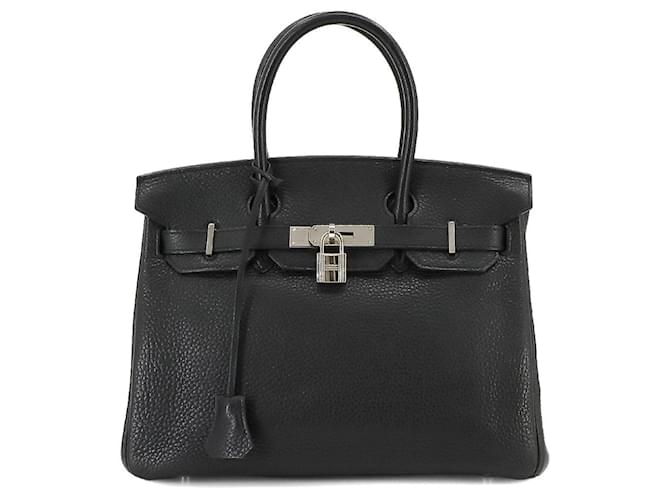 Hermès Birkin 30 Black Leather  ref.1273050