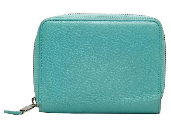 TIFFANY & CO Blue Leather  ref.1273111