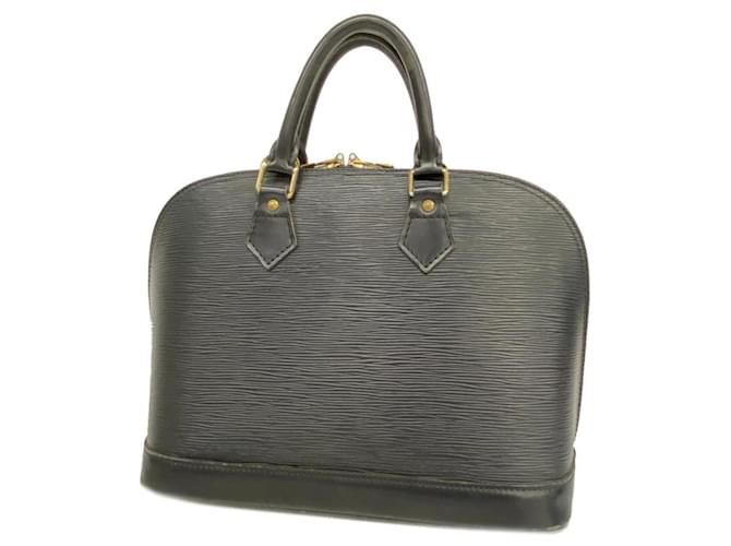 Louis Vuitton Alma Black Leather  ref.1273115