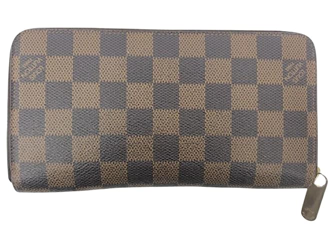 Louis Vuitton Zippy Brown Cloth  ref.1273119