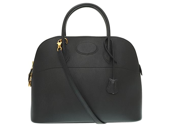 Hermès Bolide Black Leather  ref.1273120