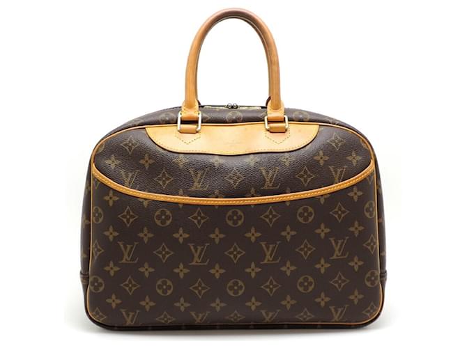 Louis Vuitton Deauville Brown Cloth  ref.1273131