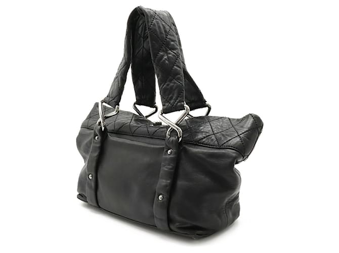 Chanel Black Leather  ref.1273161