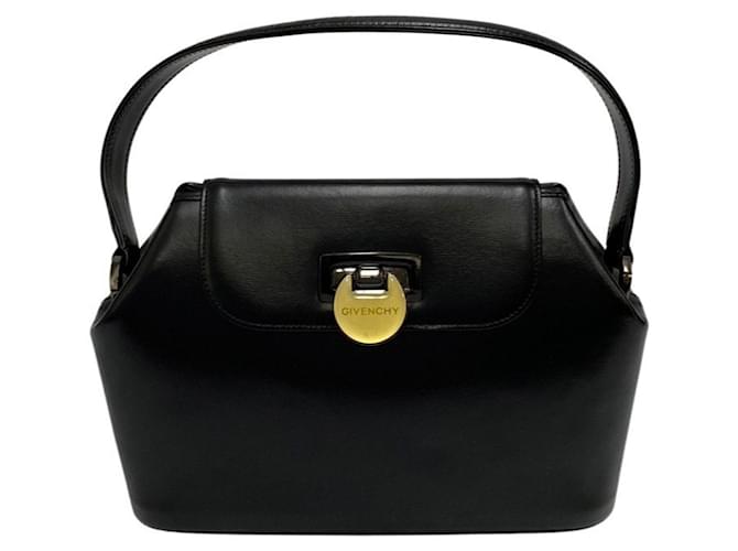 GIVENCHY Black Leather  ref.1273243