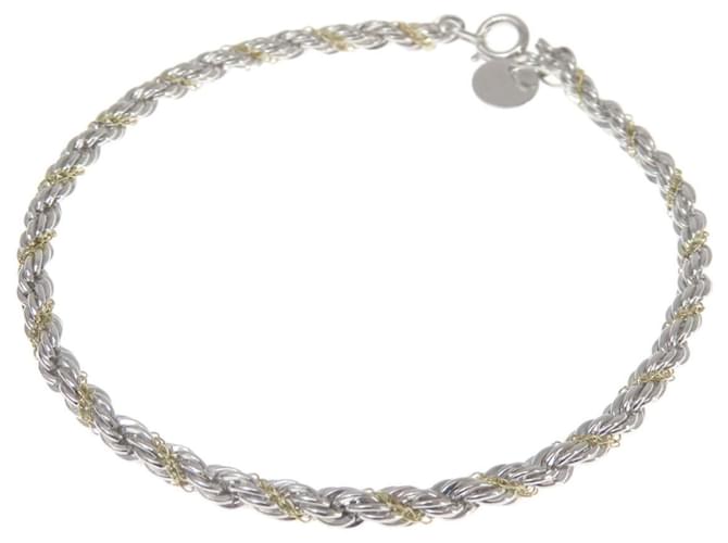 Tiffany & Co Bracelet a maillon Silvery Silver  ref.1273372