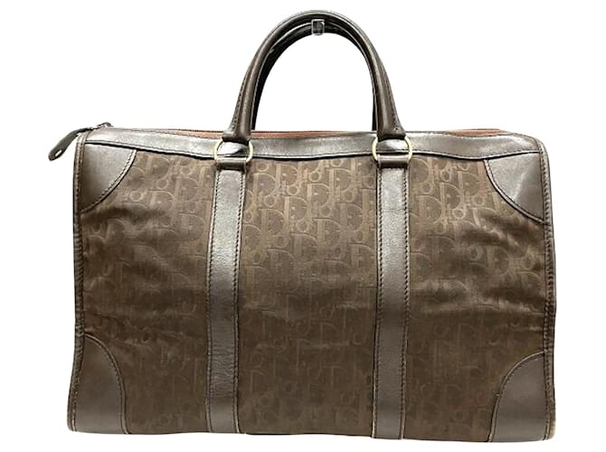 Dior Trotter Brown Cloth  ref.1273377