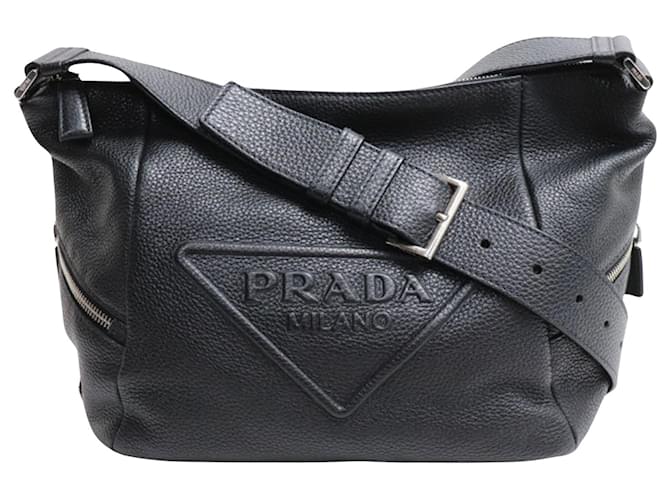 Prada Black Leather  ref.1273416