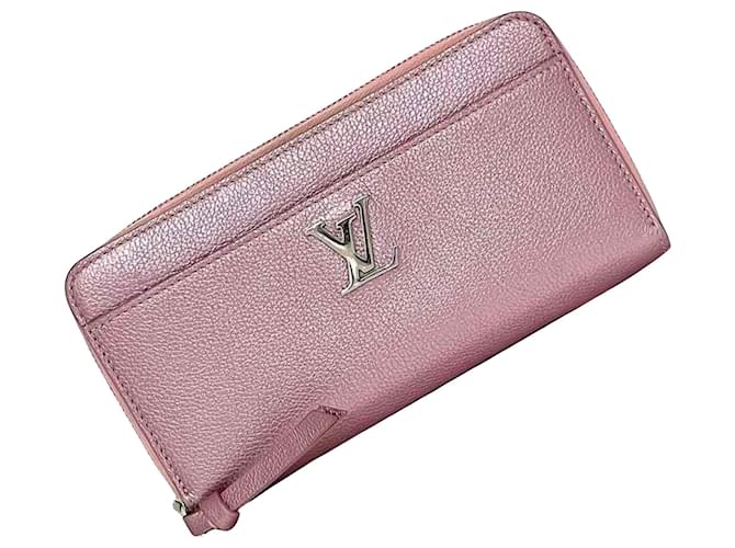 Louis Vuitton Lockme Pink Leder  ref.1273420