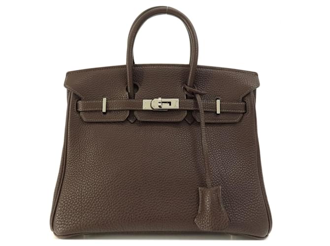 Hermès Birkin 25 Brown Leather  ref.1273425