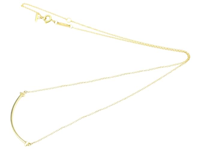 Tiffany & Co T Sorriso Dourado  ref.1273459
