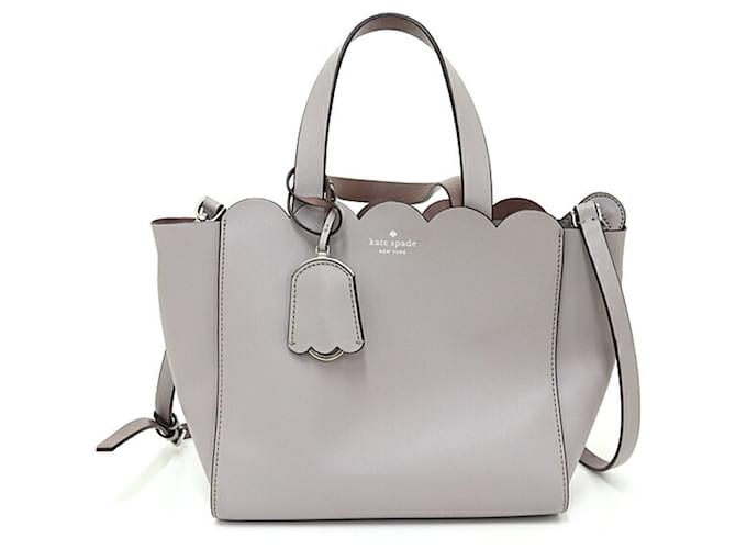Kate Spade Grey Leather  ref.1273504
