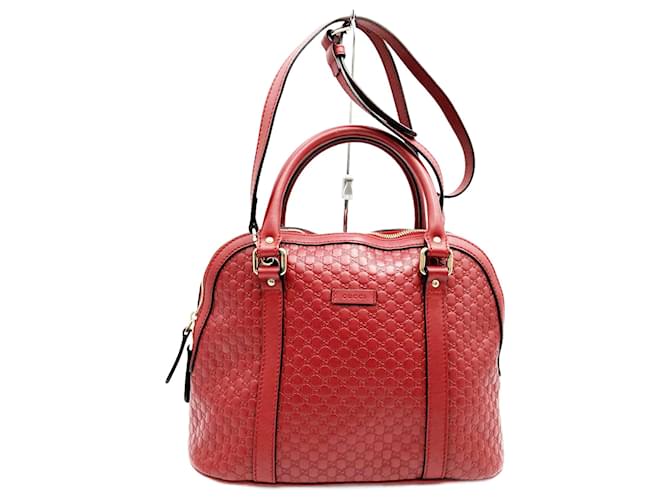 Gucci - Cuir Rouge  ref.1273544