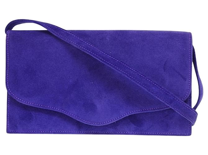 Hermès Purple Suede  ref.1273678