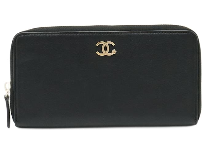 Chanel Black Leather  ref.1273699