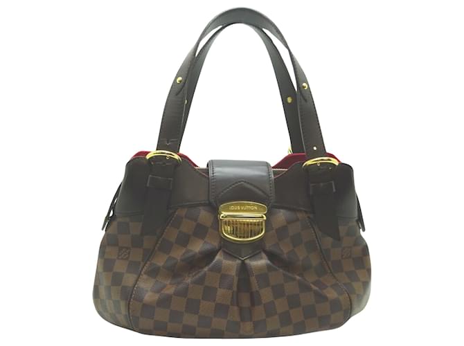 Louis Vuitton Sistina Brown Cloth  ref.1273706