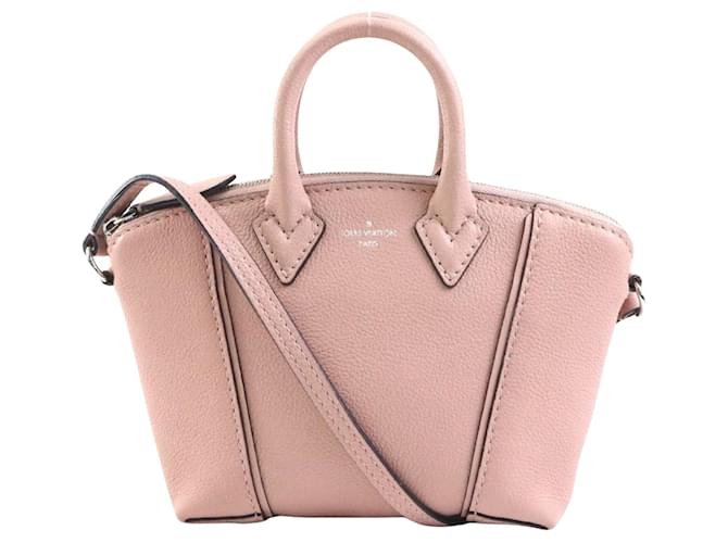 Louis Vuitton Lockit Pink Leder  ref.1273822