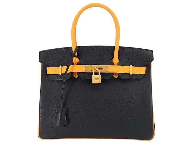 Hermès Birkin 30 Black Leather  ref.1273835