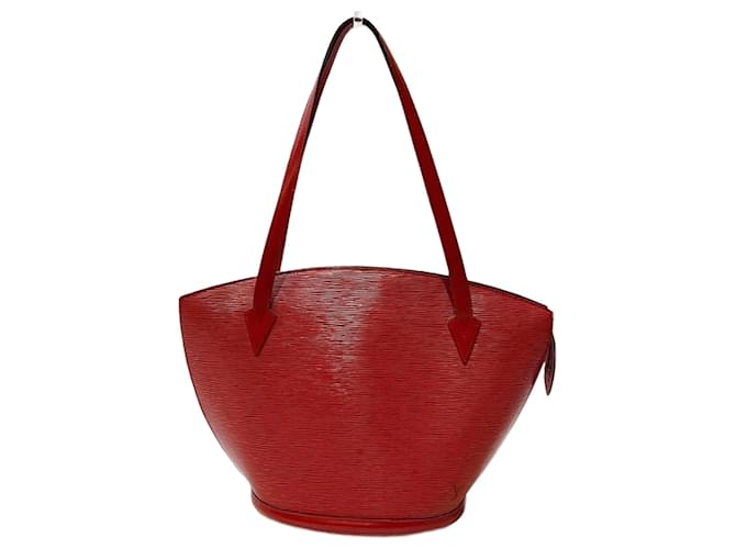 Louis Vuitton Saint Jacques Red Leather  ref.1273932