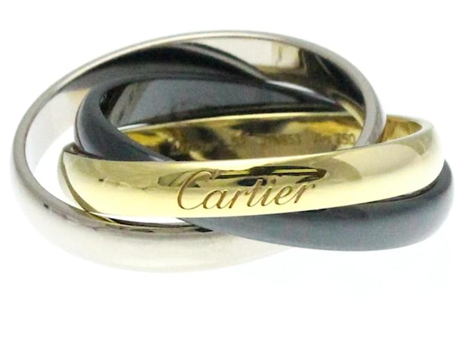 Cartier Trinity Preto Cerâmico  ref.1273949