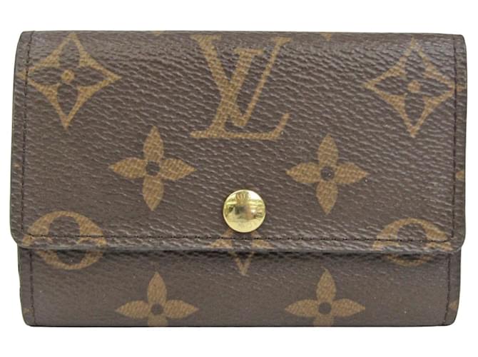 Louis Vuitton Multiclés Brown Cloth  ref.1274005
