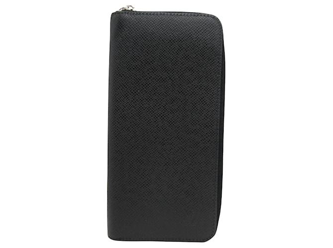 Louis Vuitton Zippy Wallet Vertical Black Leather  ref.1274044