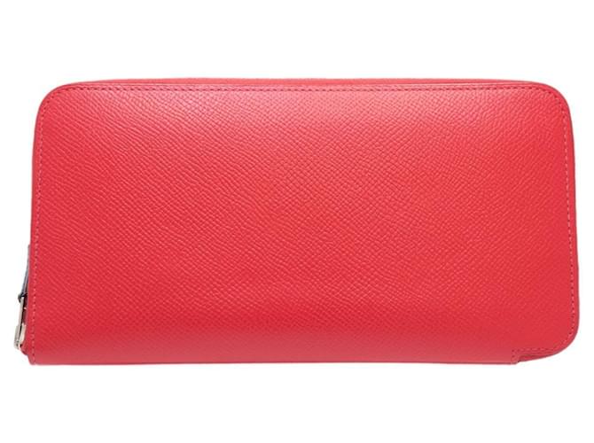 Hermès Silk'In Red Leather  ref.1274062
