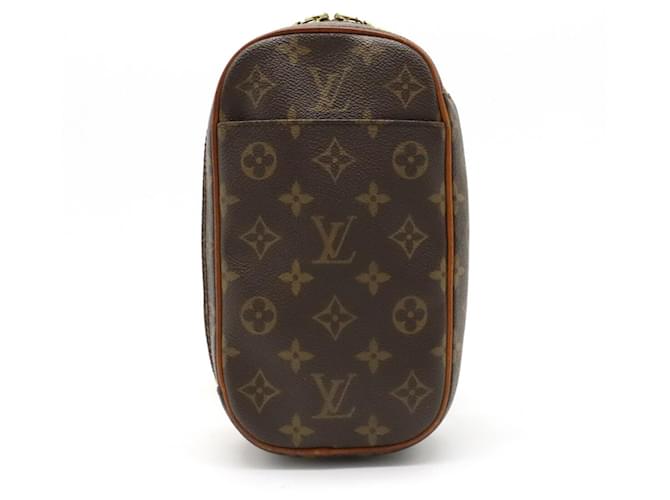 Louis Vuitton Gange Brown Cloth  ref.1274087
