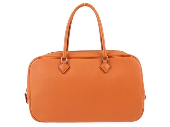 Hermès Plume Orange Leather  ref.1274279