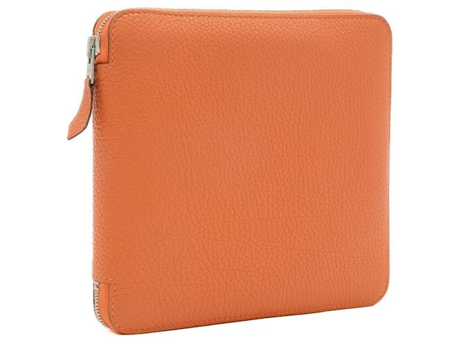 Hermès Hermes Orange Leder  ref.1274294