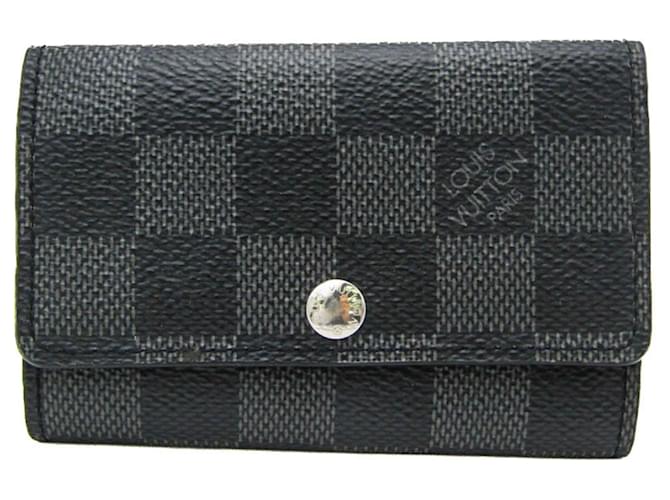 Louis Vuitton 6 key holder Grey Cloth  ref.1274295