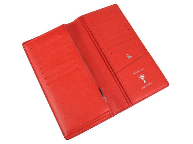 Louis Vuitton Brazza Red