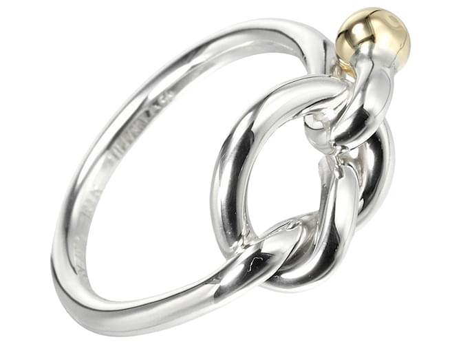 Tiffany & Co Hook and eye Silvery Silver  ref.1274334