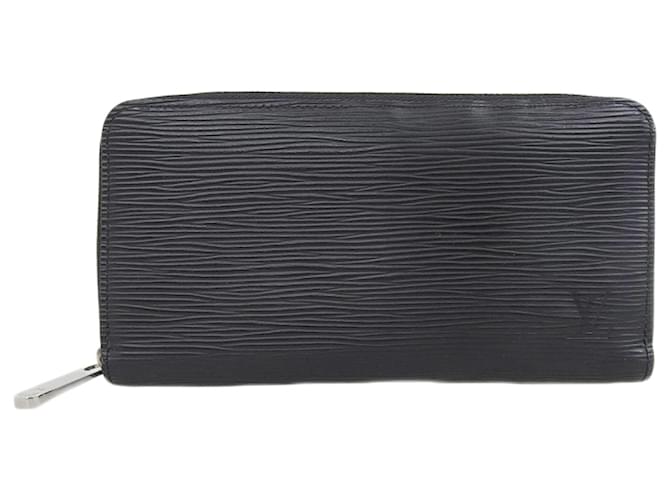 Louis Vuitton Zippy Black Leather  ref.1274367