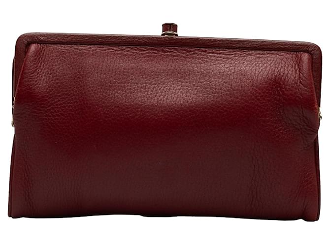 Bottega Veneta Dark red Leather  ref.1274471